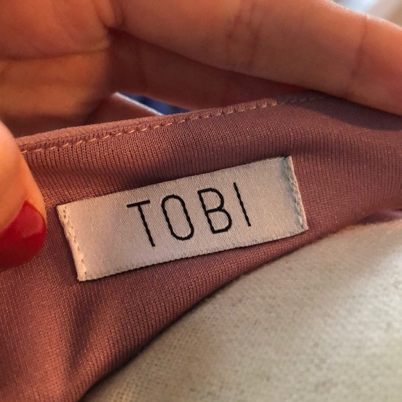 Mauve Tobi cocktail dress - Picture 3 of 3